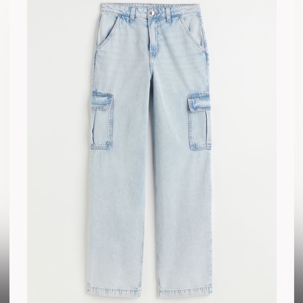 H&M 90s Baggy High Waist Jeans